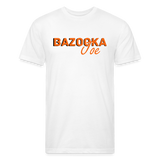 Bazooka Joe Fitted Cotton/Poly T-Shirt - white