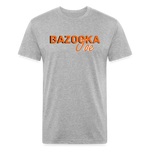 Bazooka Joe Fitted Cotton/Poly T-Shirt - heather gray