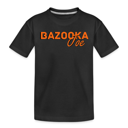 Kid’s Bazooka Joe Premium Organic T-Shirt - black